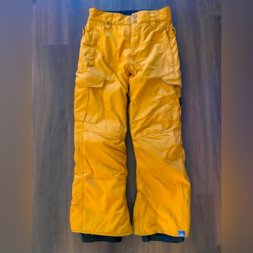 Boys quicksilver, snowboarding, pants, size large or 12